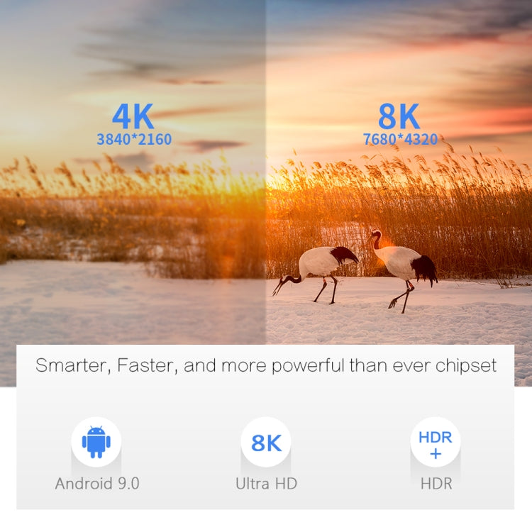 X96 Max+ 4K Smart TV Box: Android 9.0, Amlogic S905X3, Quad-Core, 2GB RAM, 16GB Speicher, LAN, AV, 2,4G/5G WiFi, 2x USB, TF-Karte, UK-Stecker