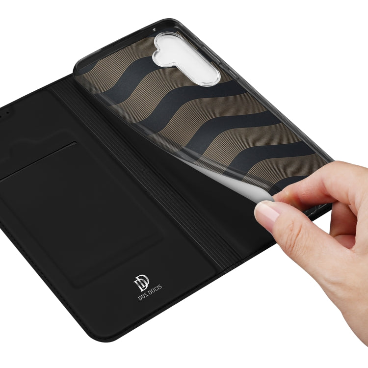 DUX DUCIS Skin Pro Series Flip Leather Phone Case, For Samsung Galaxy A55 5G