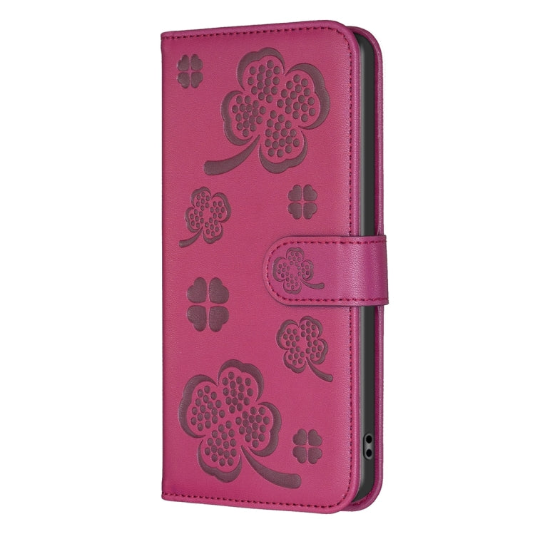 Four-leaf Embossed Leather Phone Case, For iPhone 11 Pro, For iPhone X / XS, For iPhone XR, For iPhone XS Max