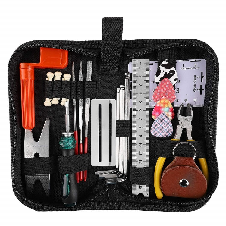 Guitar Repair Tool Set, File Wrench, Chord Cut And Winder, Frets Polishing, Guitar Repair Kit