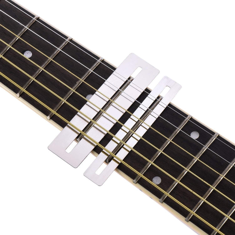 Guitar Neck Measuring Ruler Guitar Sharpening File Guitar Neck Notch Ruler Fret Polishing Pad, Guitar Neck Measuring Ruler