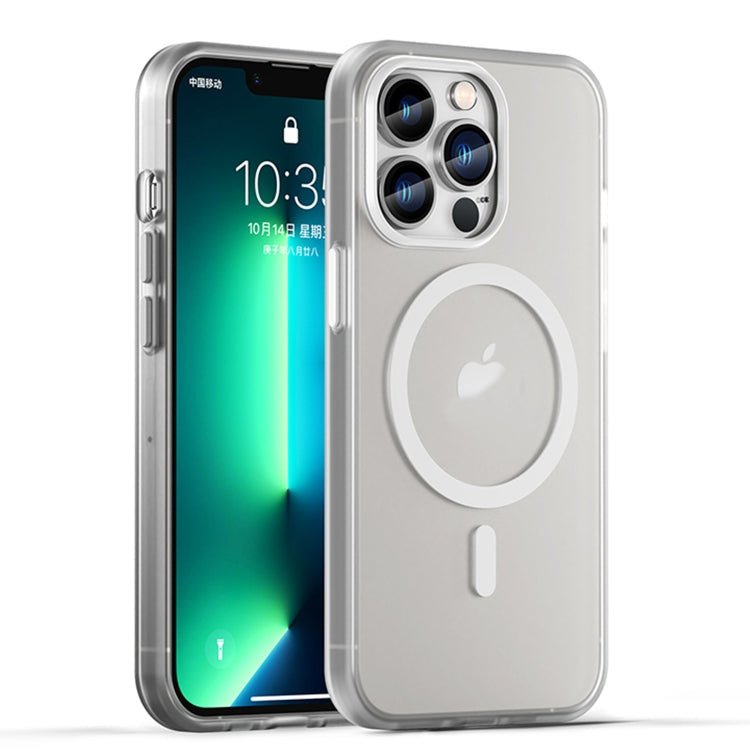 MagSafe Frosted Translucent TPU + PC Full Coverage Phone Case, For iPhone 12 Pro Max, For iPhone 12 Pro