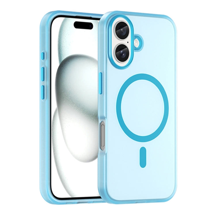 MagSafe Frosted Translucent TPU + PC Full Coverage Phone Case, For iPhone 15, For iPhone 14 Plus