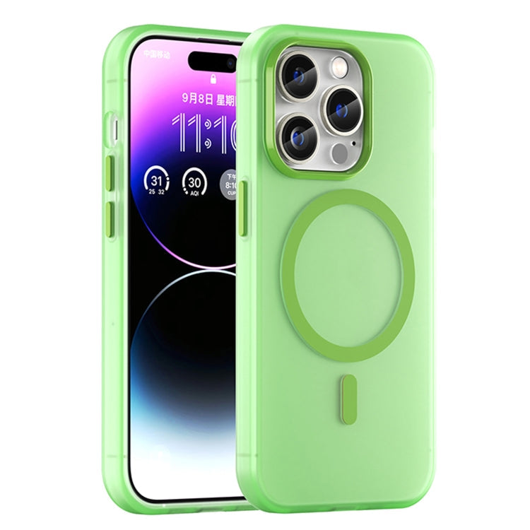 MagSafe Frosted Translucent TPU + PC Full Coverage Phone Case, For iPhone 13 Pro Max, For iPhone 13 Pro