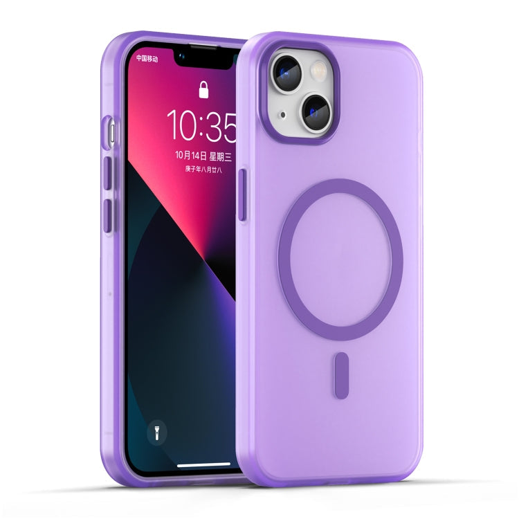 MagSafe Frosted Translucent TPU + PC Full Coverage Phone Case, For iPhone 12 Pro Max, For iPhone 12 Pro