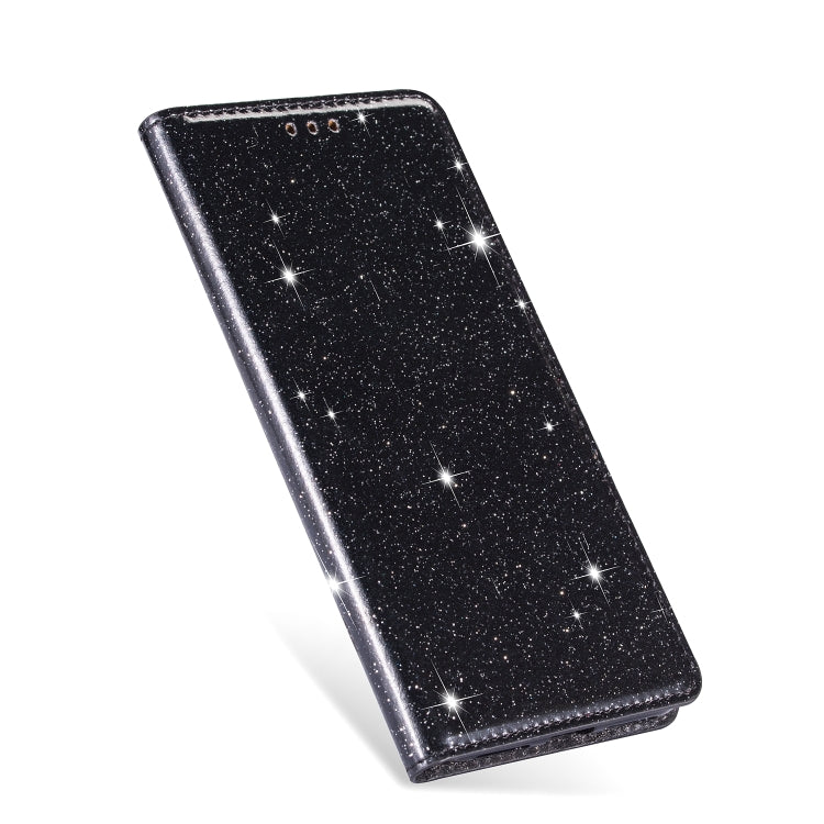 Ultrathin Glitter Magnetic Horizontal Flip Leather Case with Holder & Card Slots, For iPhone 11 Pro, For iPhone 11 Pro Max, For iPhone X / XS, For iPhone XS Max