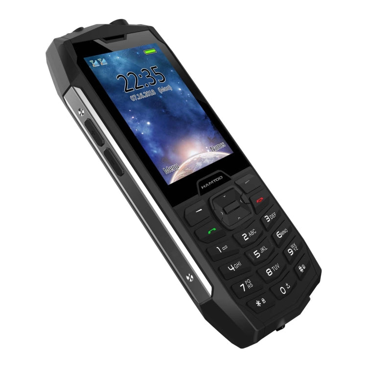 HAMTOD H3 Robustes Telefon, 2,8 Zoll T107 ARM CortexTM A7 Quad-Core 1,0 GHz, Netzwerk: 4G, VoLTE, BT, SOS, EU-Version