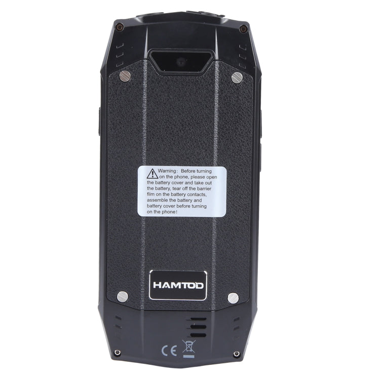 HAMTOD H3 Robustes Telefon, 2,8 Zoll T107 ARM CortexTM A7 Quad-Core 1,0 GHz, Netzwerk: 4G, VoLTE, BT, SOS, EU-Version