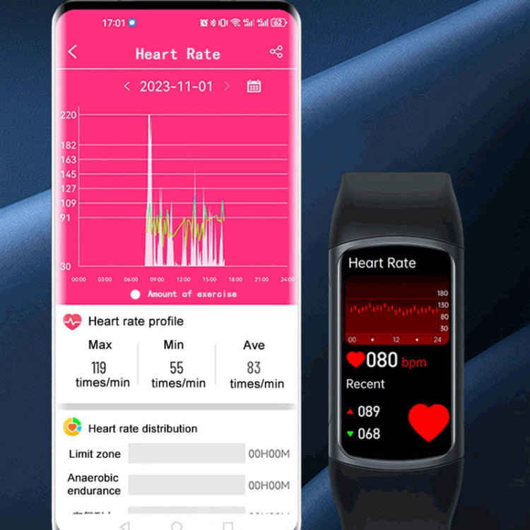 SPOVAN H8 1.47 inch TFT HD Screen Smart Bracelet Supports Bluetooth Calling/Blood Oxygen Monitoring