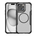 Carbon Fiber Texture MagSafe Translucent Phone Case, For iPhone 15, For iPhone 14, For iPhone 14 Pro, For iPhone 14 Pro Max, For iPhone 13 Pro Max, For iPhone 13 Pro
