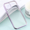 Ultra-thin Plating TPU Protective Soft Case, For iPhone 12 Pro Max, For iPhone 12 / 12 Pro