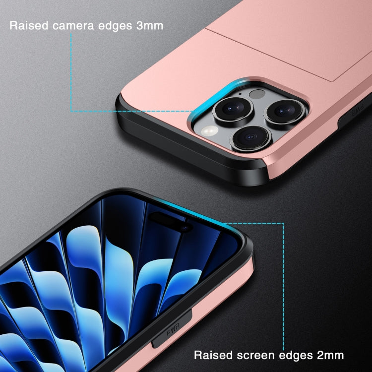 Shockproof Armor Phone Case with Card Slot, For iPhone 17, For iPhone Air
