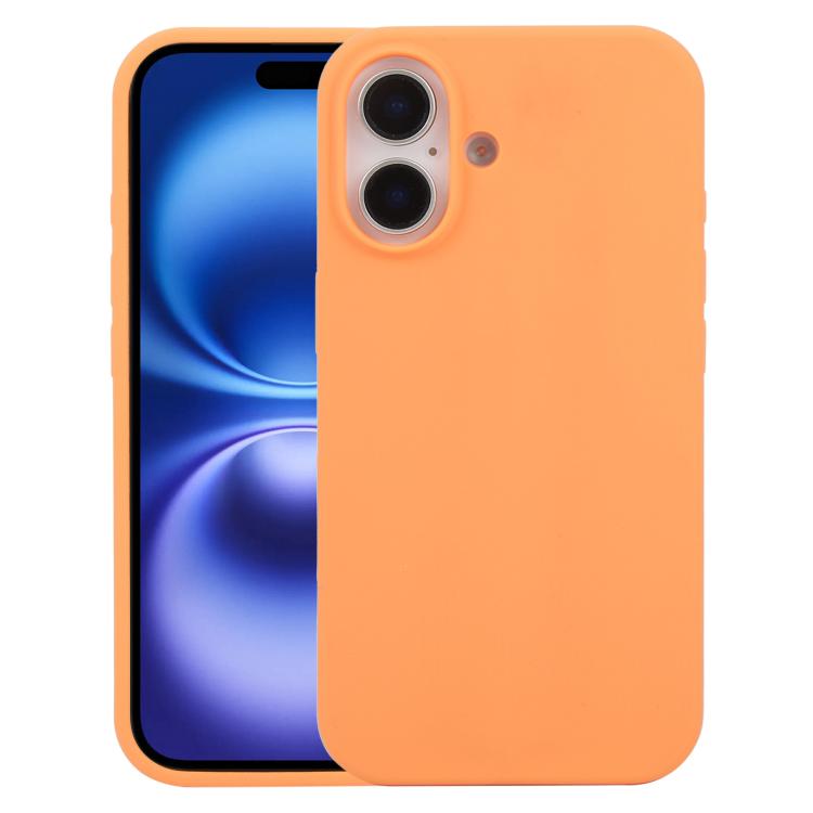 Liquid Silicone Phone Case, For iPhone 16 Plus