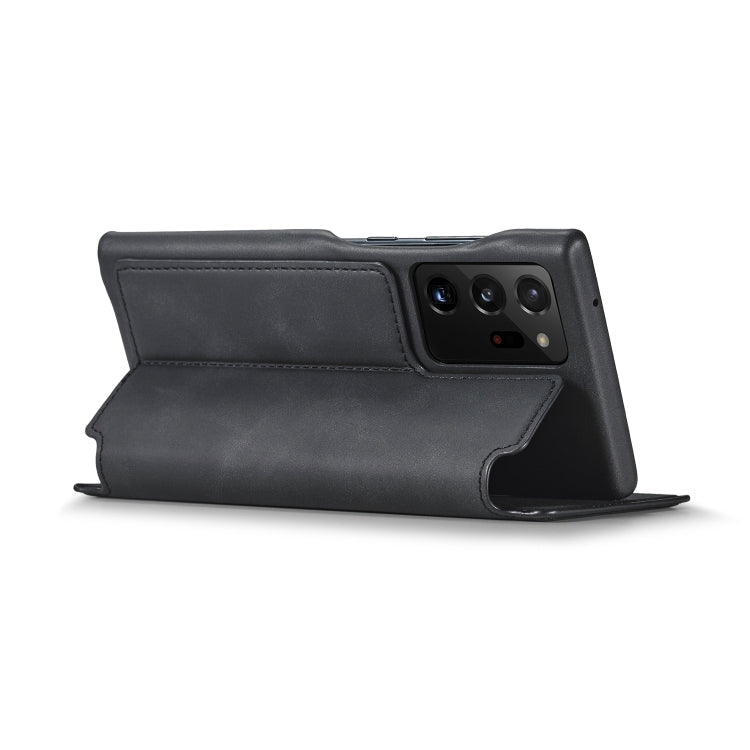 LC.IMEEKE Hon Ancient Serie horizontale Klapp-Ledertasche mit Halter & Kartenfach, für Samsung Galaxy Note20 Ultra, für Samsung Galaxy A11 EU-Version