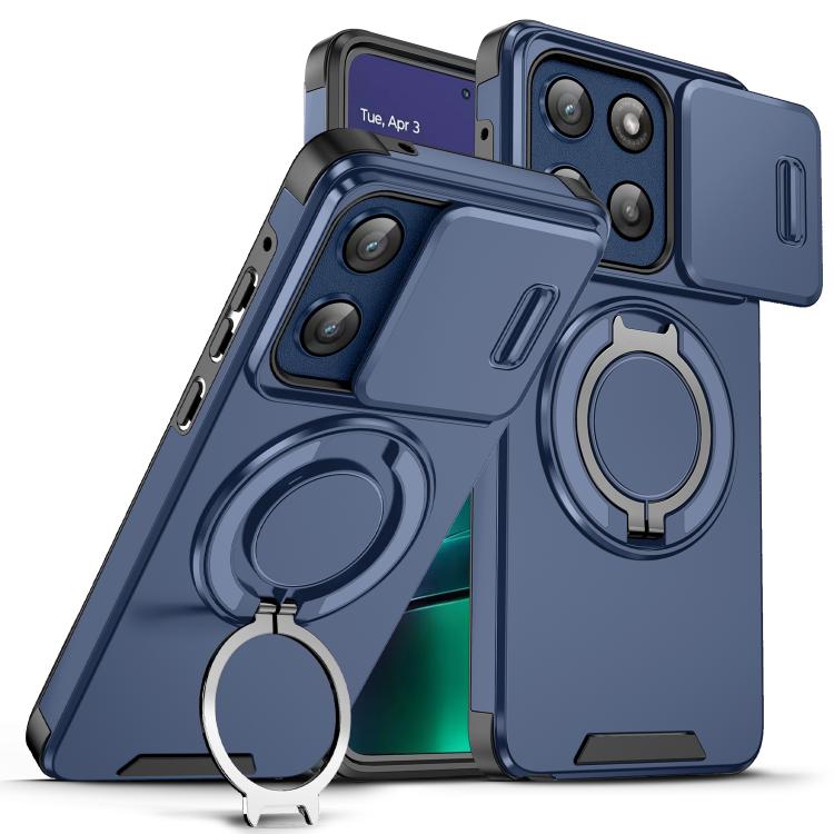 Motorola Moto G Stylus 5G 2025 / Moto G 5G 2024 Sliding Camshield Ring Holder Case