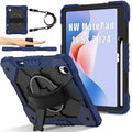 Contrast Color Robot Silicone Hybrid PC Tablet Case, For Huawei MatePad 11.5 S