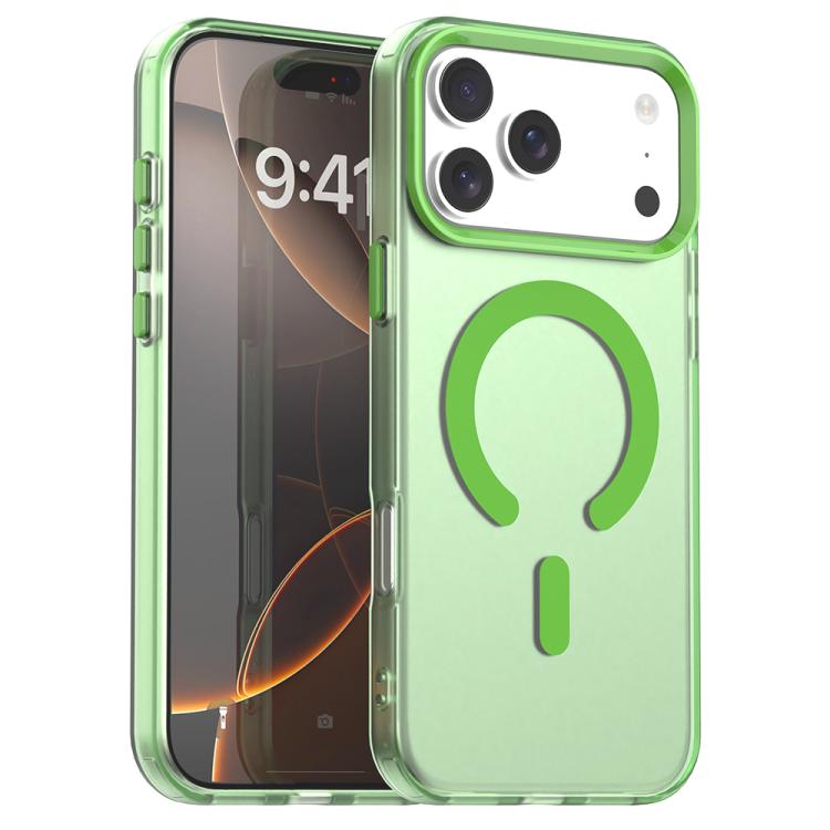 Candy Magsafe PC Hybrid TPU Phone Case, For iPhone 17 Pro, For iPhone 17 Pro C-type, For iPhone 17