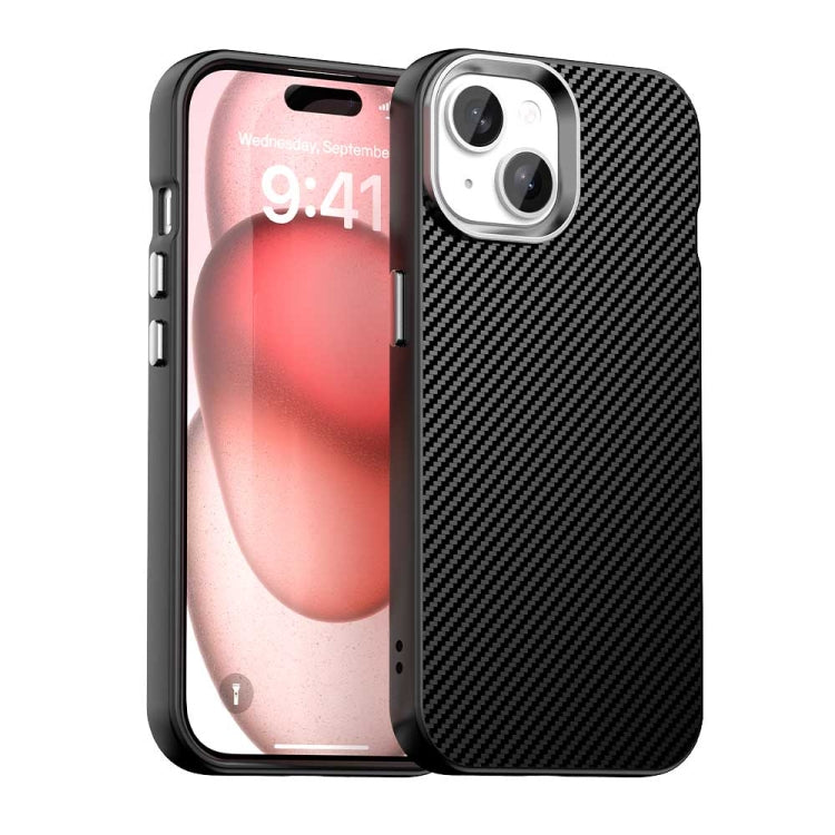 Carbon Fiber Series IMD Phone Case, For iPhone 15 Plus, For iPhone 15, For iPhone 14 Plus, For iPhone 14, For iPhone 14 Pro, For iPhone 14 Pro Max