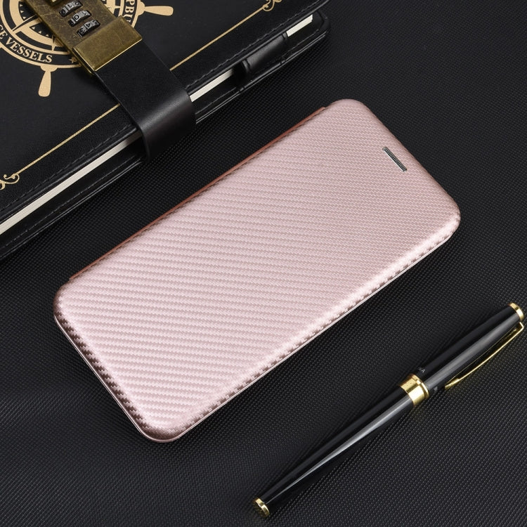 Carbon Fiber Texture Magnetic Horizontal Flip TPU + PC + PU Leather Case with Card Slot, For iPhone 11 Pro, For iPhone 6 / 6s, For iPhone 6 Plus / 6s Plus, For iPhone 11 Pro Max