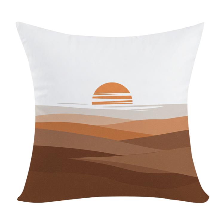 Sunset Printed Sofa Pillow Case No Core Print On Your Demand, 35x35cm, 40x40cm, 45x45cm