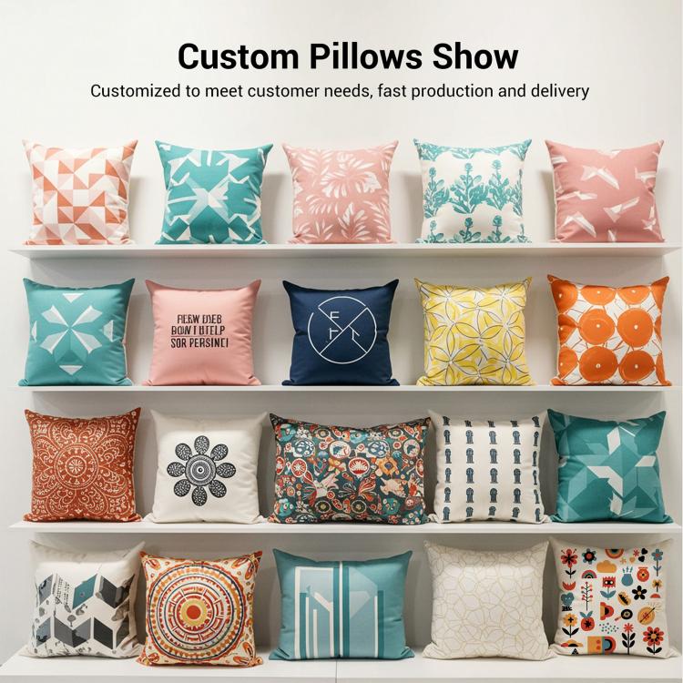 Sunset Printed Sofa Pillow Case No Core Print On Your Demand, 35x35cm, 40x40cm, 45x45cm