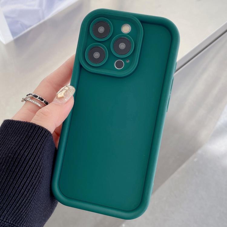 Shockproof Frame Frosted Precise Hole TPU Phone Case, For iPhone 16 Pro, For iPhone 16 Plus, For iPhone 16