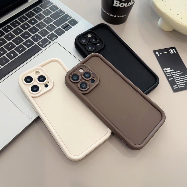 Shockproof Frame Frosted Precise Hole TPU Phone Case, For iPhone 15 Pro Max, For iPhone 15 Pro, For iPhone 15 Plus