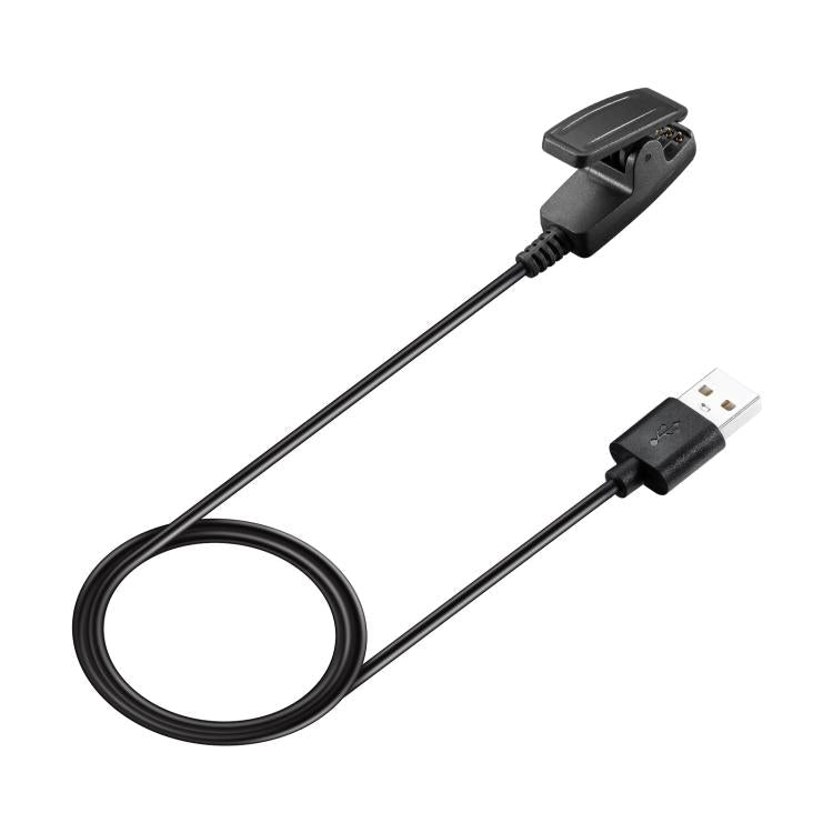 xDfind USB-A Port Smart Watch Clip Charger with Data Transmission, Length: 1m, For Garmin Forerunner 645 / 35 / S20 / Lily 2