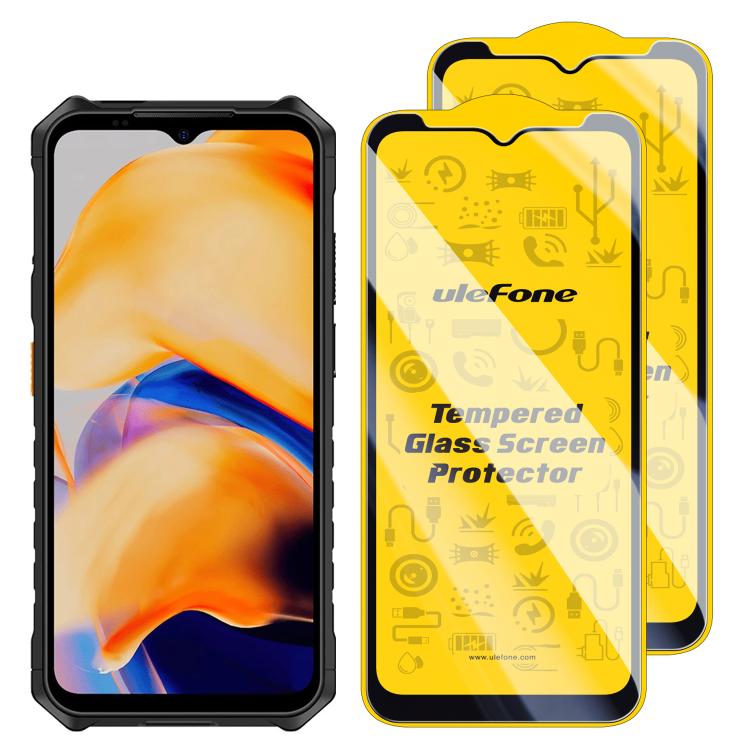 2pcs / Pack Ulefone 9H HD Anti Fingerprint Tempered Glass Screen Protector, For Ulefone Armor 30 / 30 Pro, For Ulefone Armor 34 Pro Projector, For Ulefone Armor X16 / X16 Pro, For Ulefone Armor X32 / X32 Pro 5G, For Ulefone Armor 28 Ultra / Armor 28 Pr...