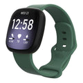 For Fitbit Versa 4 / Versa 3 / Sense2 / Sense xDfind Silicone Watch Band, L