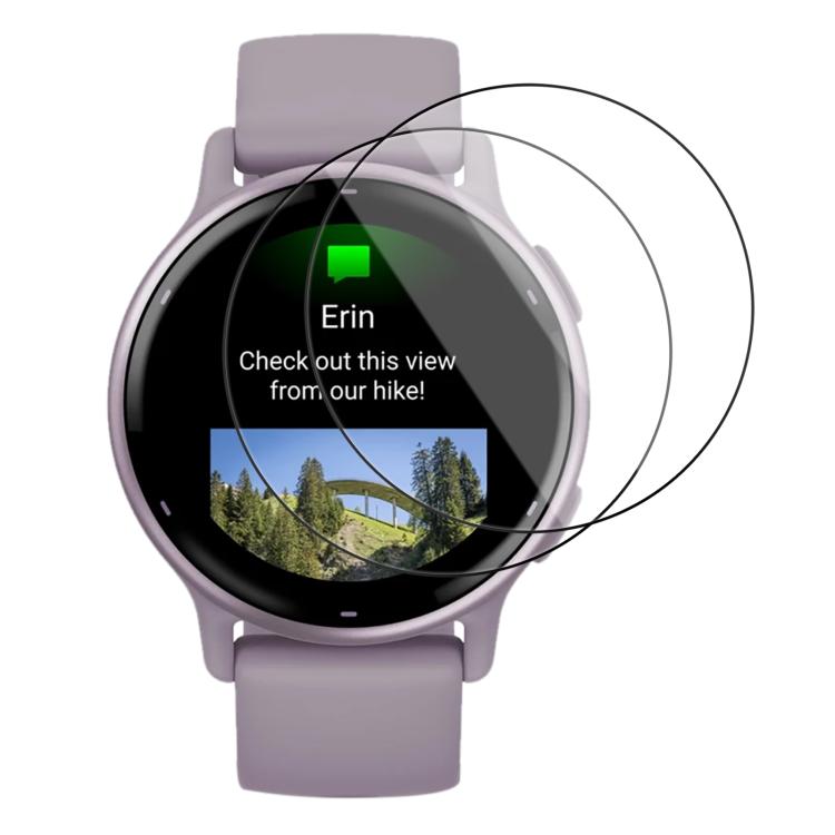 2pcs xDfind Curved 3D Composite Material Soft Film Screen Protector, For Garmin Venu X1, For Garmin vivosmart 5, For Garmin Forerunner 165, For Garmin Vivoactive 5, For Garmin Venu 3s, For Garmin Venu 3, For Garmin Fenix 7s Pro, For Garmin Fenix 7X Pro...