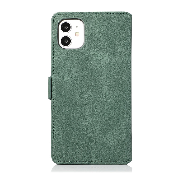 Retro-Lederhülle mit Magnetverschluss, horizontal aufklappbar, mit Halterung, Kartenfächern, Bilderrahmen & Portemonnaie, für iPhone 11, für iPhone 11 Pro, für iPhone 11 Pro Max, für iPhone XS / X