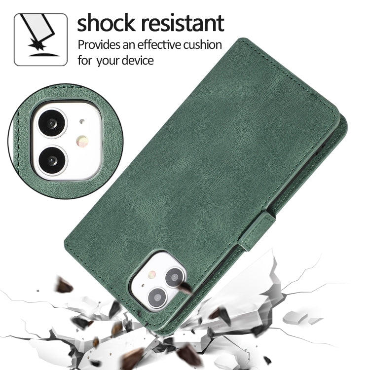 Retro-Lederhülle mit Magnetverschluss, horizontal aufklappbar, mit Halterung, Kartenfächern, Bilderrahmen & Portemonnaie, für iPhone 11, für iPhone 11 Pro, für iPhone 11 Pro Max, für iPhone XS / X