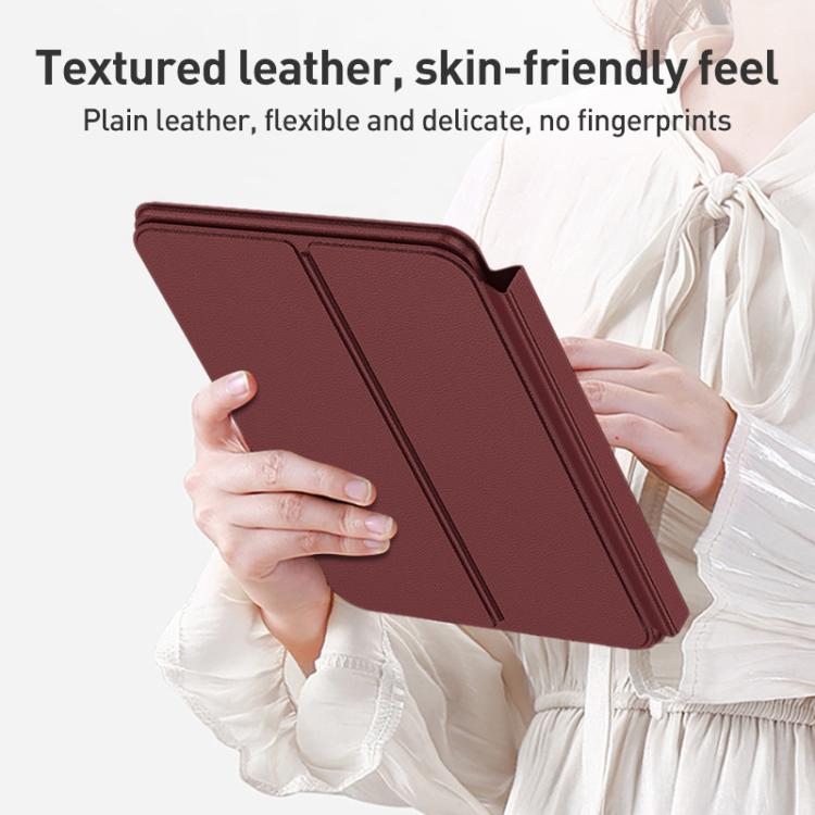 Integrated Full Coverage Bluetooth Keyboard Leather Case Set with Pen and Mouse