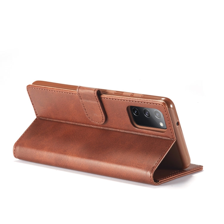 LC.IMEEKE Calf Texture Horizontal Flip Leather Case, with Holder & Card Slots & Wallet & Photo Frame, For Samsung Galaxy S20 FE 5G / S20 Lite