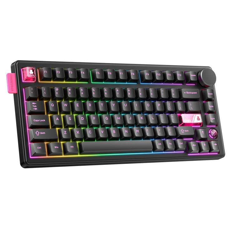 MT706 81-Keys Hot Swappable Triple Mode Mechanical Keyboard, MT706