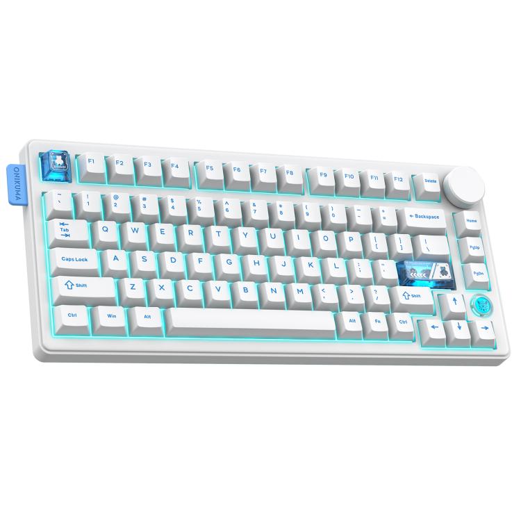 MT706 81-Keys Hot Swappable Triple Mode Mechanical Keyboard, MT706