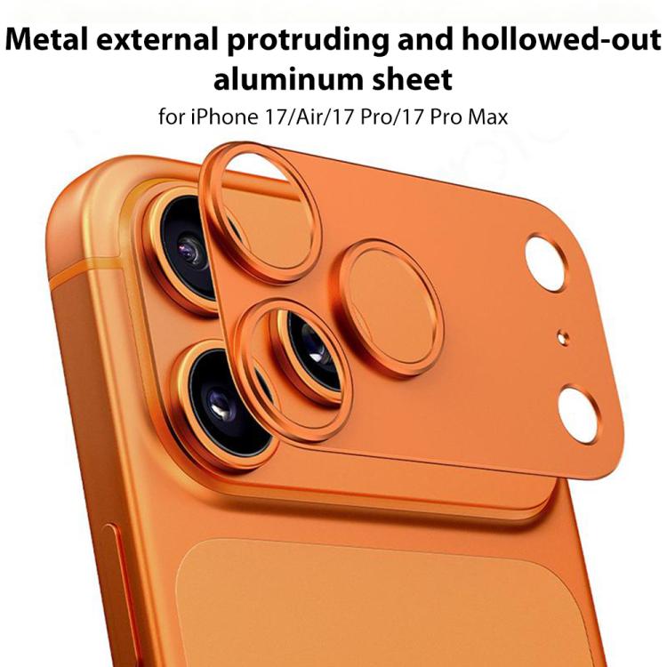 XDcase Titanlegierung-Hohler Kameraobjektivschutz, für iPhone Air