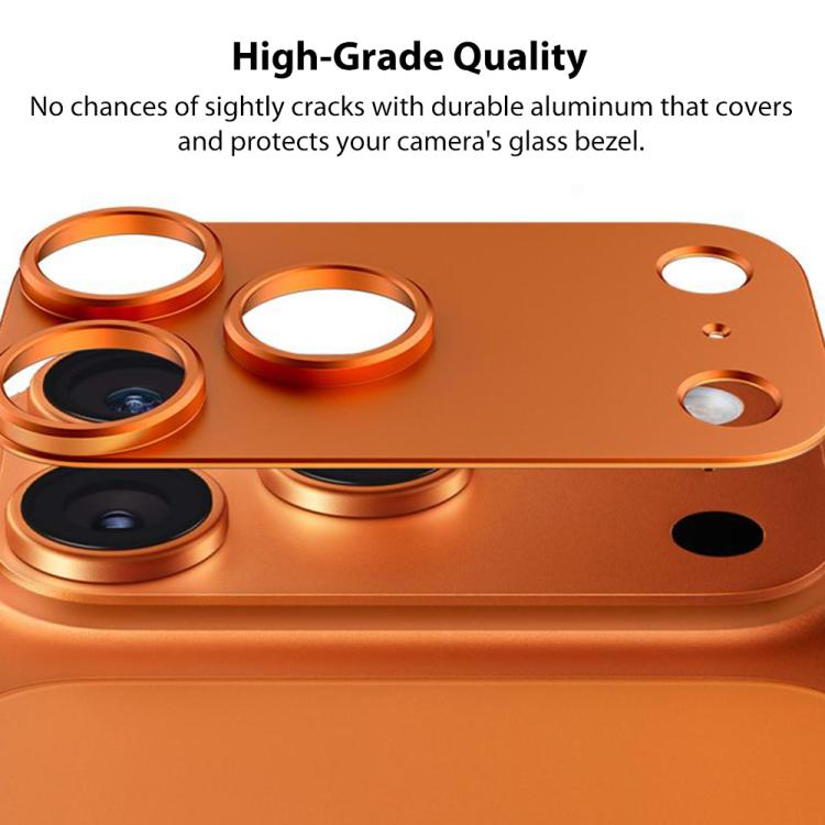 XDcase Titanlegierung-Hohler Kameraobjektivschutz, für iPhone Air