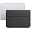 PU Leather Ultra-thin Envelope Bag Laptop Bag with Stand Function, For MacBook Air / Pro 15 inch