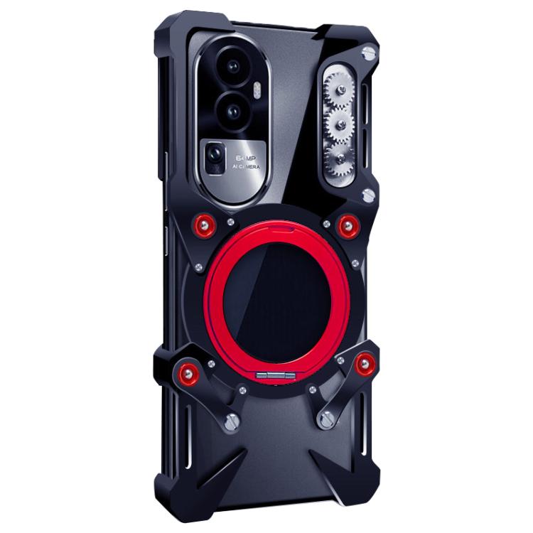 OPPO Reno10 Pro+ 5G / Find X8 Pro Rotating Metal Phone Case with Lanyard