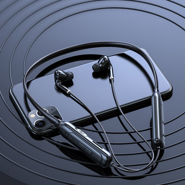 M60 8D Surround Sound Kabelloser 5.1 Bluetooth-Kopfhörer mit Nackenband, TF-Karten- und MP3-Modus-Unterstützung