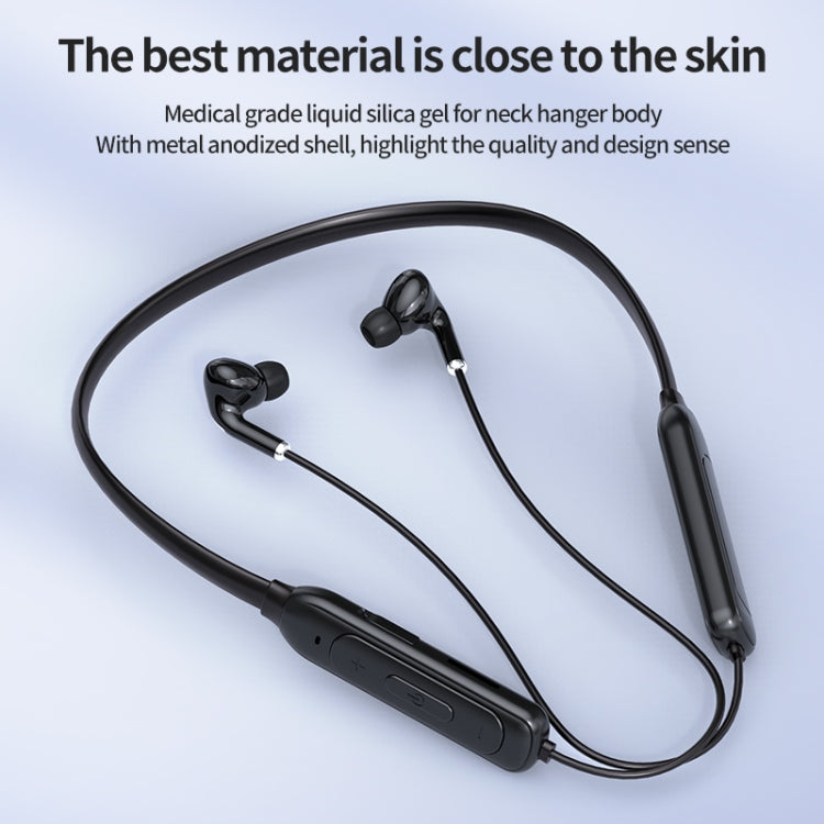 M60 8D Surround Sound Kabelloser 5.1 Bluetooth-Kopfhörer mit Nackenband, TF-Karten- und MP3-Modus-Unterstützung