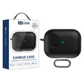 XDcase Leather Texture Security Lock TPU Earbud Case, For AirPods Pro 3, For AirPods 4, For AirPods Pro 2 / 1