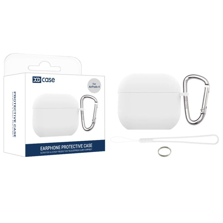 XDcase 2,5 mm dicke Silikon-Schutzhülle für Ohrhörer mit Haken, für AirPods 5 / 4, für AirPods Pro 3, für AirPods Pro 2 / 1