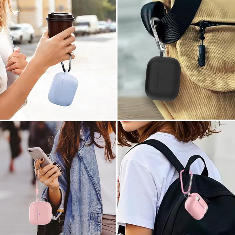 XDcase 2,5 mm dicke Silikon-Schutzhülle für Ohrhörer mit Haken, für AirPods 5 / 4, für AirPods Pro 3, für AirPods Pro 2 / 1