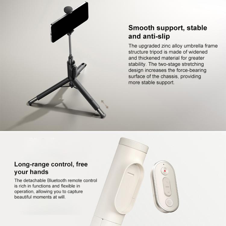 Xiaomi Zoom Bodenstativ Bluetooth Selfie Stick 2