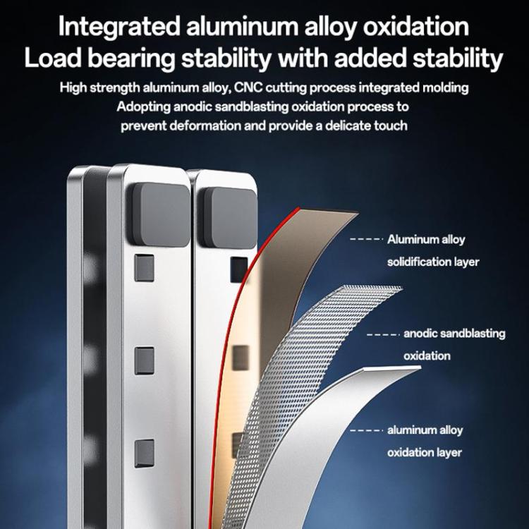 Yesido LP07 Klappbarer Laptop-Ständer aus Aluminiumlegierung, LP07