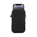 Universal Elasticity Zipper Protective Case Storage Bag with Lanyard For iPhone 12 mini / 4.7-5.4 inch Smart Phones, For iPhone 12 mini