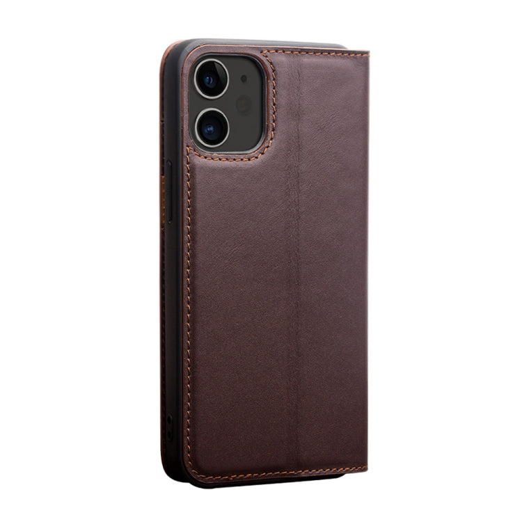 QIALINO Business Horizontal Flip Leather Case with Holder & Card Slots & Wallet, For iPhone 12 mini, For iPhone 12 / 12 Pro, For iPhone 12 Pro Max